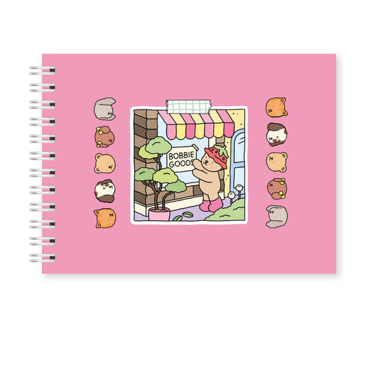Livro de Colorir Bobbie Goods Rosa - 100 Folhas