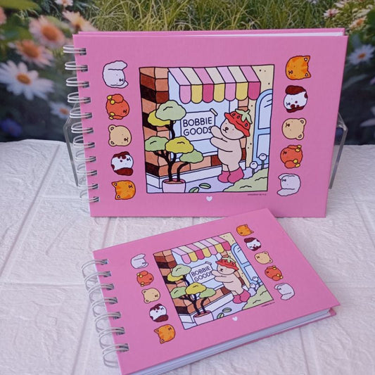 Livro de Colorir Bobbie Goods Rosa - 100 Folhas