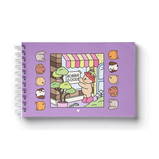 Livro de Colorir Bobbie Goods Lilás - 100 Folhas